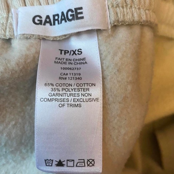 GARAGE CREAM JOGGERS 🧁 - Picture 3 of 3